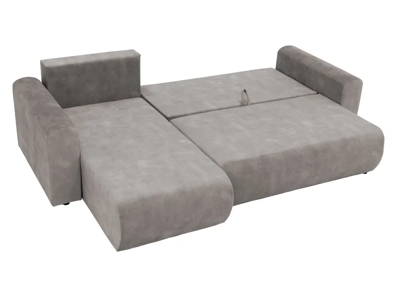 Tacon 3-sits Bäddsoffa med divan - grå - Möbler - Soffa - Bäddsoffa