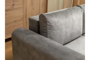 Tacon Bäddsoffa m. Divan 3-sits - Brun - Möbler - Soffa - Bäddsoffa