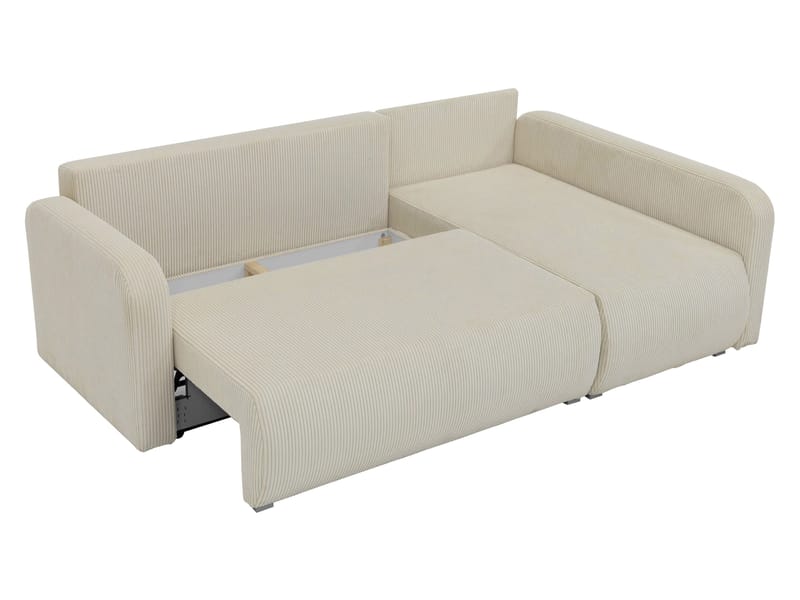 Toren Bäddsoffa med förvaring och Divan Höger - Svart - Möbler - Soffa - Bäddsoffa