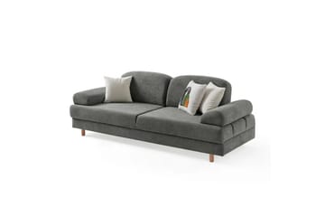 Torrelis Bäddsoffa 3-sits - Antracit - Möbler - Soffa - Bäddsoffa
