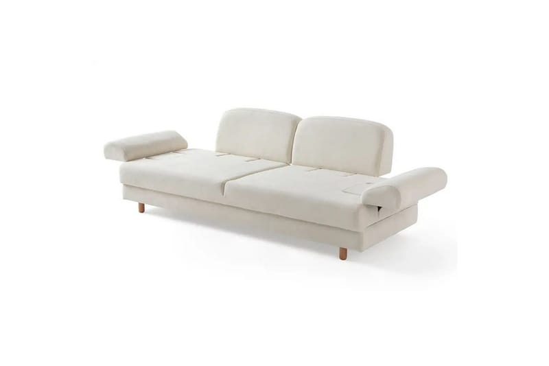 Torrelis Bäddsoffa 3-sits - Vit - Möbler - Soffa - Bäddsoffa