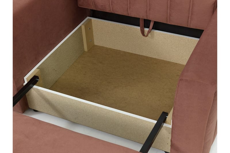 Upperud Soffa - Ljusrosa - Möbler - Soffa - Bäddsoffa