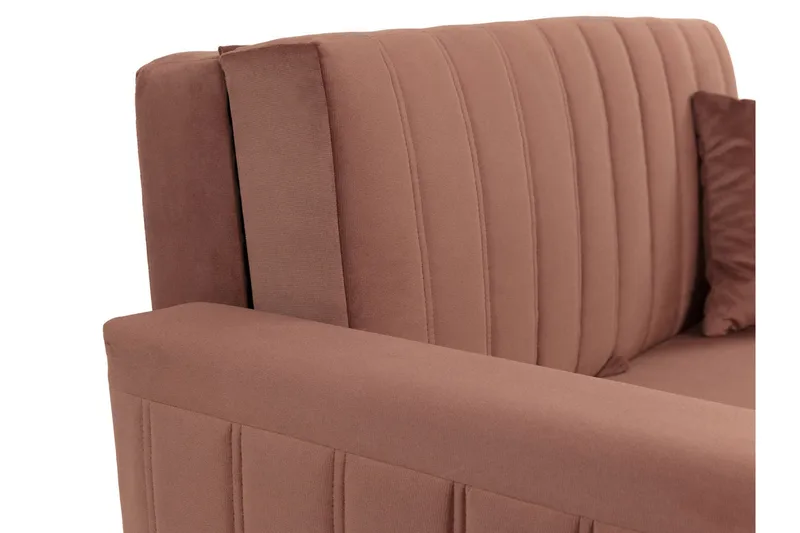 Upperud Soffa - Ljusrosa - Möbler - Soffa - Bäddsoffa