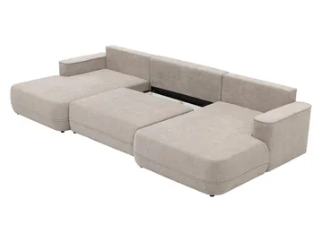 Uppland Bäddsoffa Dubbeldivan 5-sits - Beige - Möbler - Soffa - Bäddsoffa