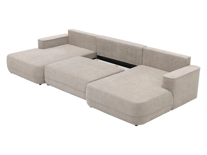 Uppland Bäddsoffa Dubbeldivan 5-sits - Beige - Möbler - Soffa - Bäddsoffa