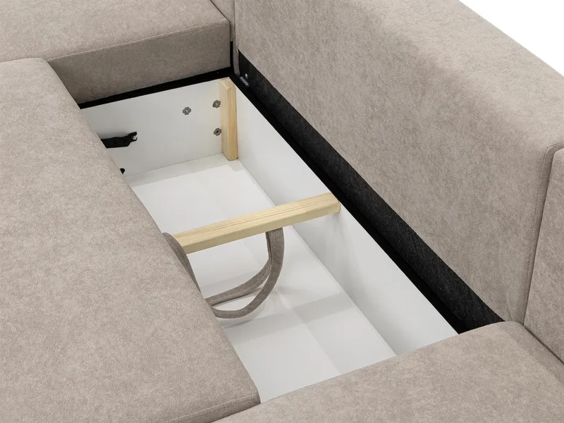 Uppland Bäddsoffa Dubbeldivan 5-sits - Beige - Möbler - Soffa - Bäddsoffa