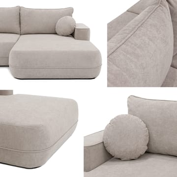 Uppland Bäddsoffa Dubbeldivan 5-sits - Grå - Möbler - Soffa - Bäddsoffa