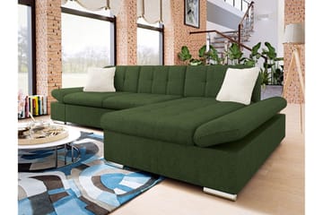 Vananda Soffa med Divan 3-sits - Grön - Möbler - Soffa - Bäddsoffa