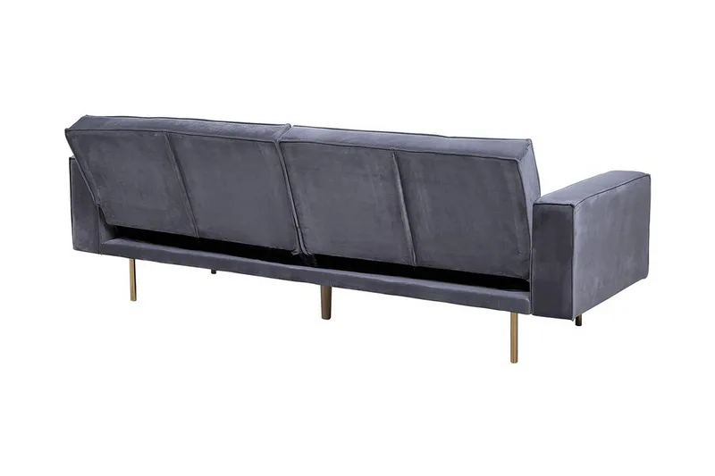 Visnes Bäddsoffa 218 cm - Grå - Möbler - Soffa - Bäddsoffa