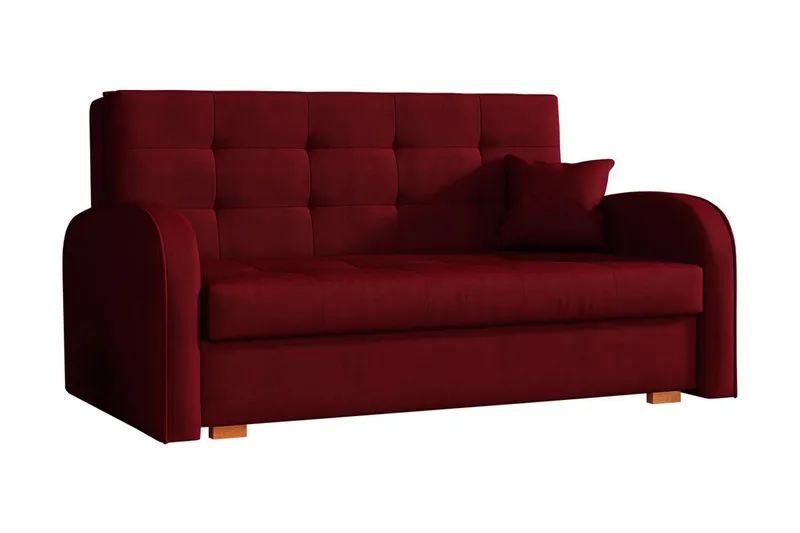 Viva Bäddsoffa 153x98x85 cm, Röd