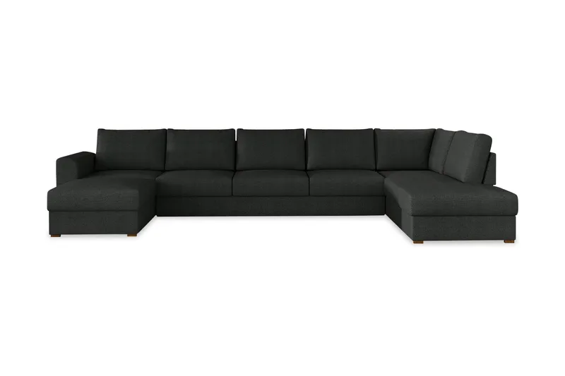 Wilma 6-sits Bäddsoffa, Svart