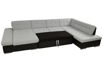 Zumar 4-sits Bäddsoffa Höger - Grå - Möbler - Soffa - Bäddsoffa