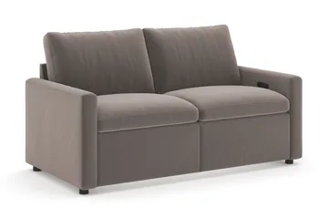 Barsele 2-sits Elektrisk Reclinersoffa - Brun - Möbler - Soffa - Biosoffa & reclinersoffa - 2 sits biosoffa & reclinersoffa