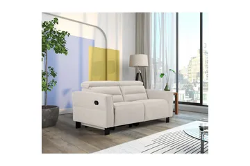 Carpari Reclinersoffa 2-sits - Vit - Möbler - Soffa - Biosoffa & reclinersoffa - 2 sits biosoffa & reclinersoffa