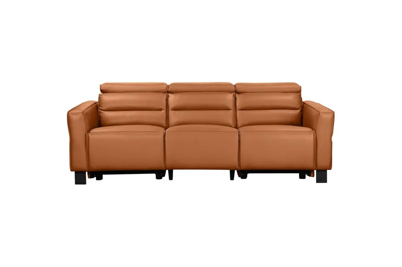 Carpari Reclinersoffa 3-sits, Brun