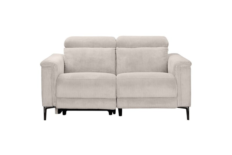 Lund 2-sits Rektangulär Reclinersoffa i Manchester, Ljusbeige