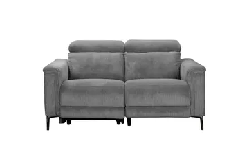 Lund Reclinersoffa 2-sits - Grå - Möbler - Soffa - Biosoffa & reclinersoffa - 2 sits biosoffa & reclinersoffa