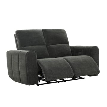 Reclinersoffa Ödmark 2-sits med elektrisk mekanism - grå - Möbler - Soffa - Biosoffa & reclinersoffa - 2 sits biosoffa & reclinersoffa