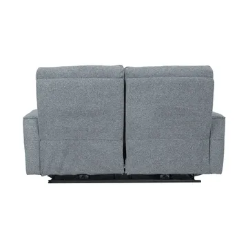 Reclinersoffa Glendor 2-sits med elektrisk mekanism - Blågrå - Möbler - Soffa - Biosoffa & reclinersoffa - 2 sits biosoffa & reclinersoffa