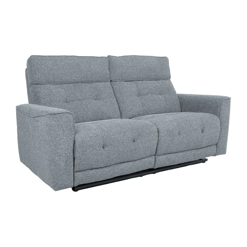 Reclinersoffa Glendor, blågrå