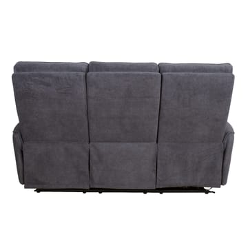 Reclinersoffa Mörvik 3-sits med elektrisk mekanism - blågrå - Möbler - Soffa - Biosoffa & reclinersoffa - 3 sits biosoffa & reclinersoffa
