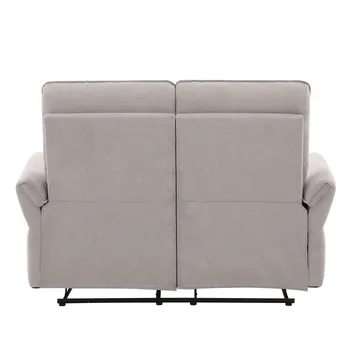 Reclinersoffa Ravdal 2-sits med elektrisk mekanism - grå - Möbler - Soffa - Biosoffa & reclinersoffa - 2 sits biosoffa & reclinersoffa