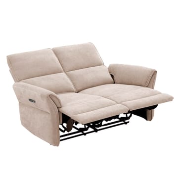 Reclinersoffa Ravdal 2-sits med elektrisk mekanism - ljusbrun - Möbler - Soffa - Biosoffa & reclinersoffa - 2 sits biosoffa & reclinersoffa