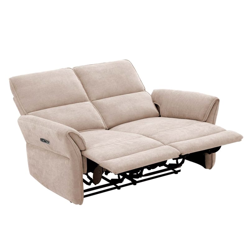 Reclinersoffa Ravdal 2-sits med elektrisk mekanism - ljusbrun - Möbler - Soffa - Biosoffa & reclinersoffa - 2 sits biosoffa & reclinersoffa