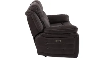 Reclinersoffa Rindal 2 Sits Manuell - brungrå - Möbler - Soffa - Biosoffa & reclinersoffa - 2 sits biosoffa & reclinersoffa
