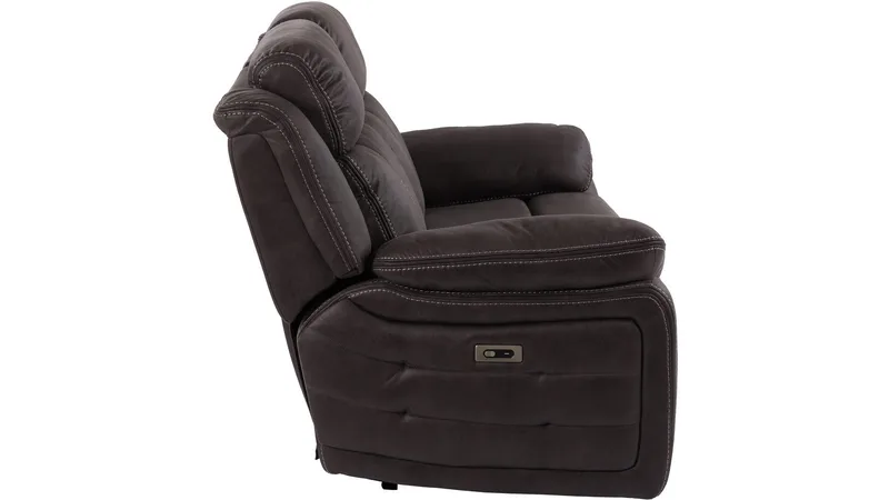 Reclinersoffa Rindal 2 Sits Manuell - brungrå - Möbler - Soffa - Biosoffa & reclinersoffa - 2 sits biosoffa & reclinersoffa