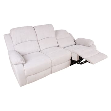 Reclinersoffa Tränor 3-sits med elektrisk mekanism - naturvit - Möbler - Soffa - Biosoffa & reclinersoffa - 3 sits biosoffa & reclinersoffa