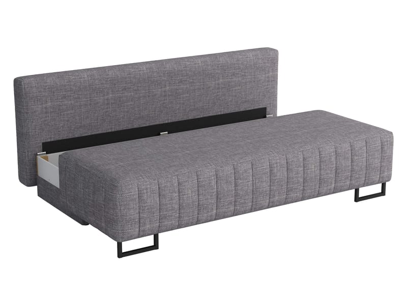Bonsall 3-sits Bäddsoffa med förvaring - brun - Möbler - Soffa - Bäddsoffa