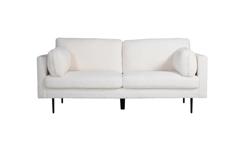 Boom 3-sits Soffa Teddy, Vit