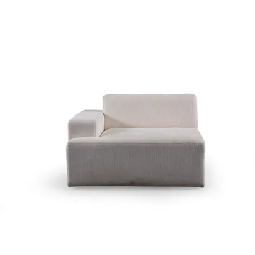 Branorin 3-sits Hörnsoffa - Krämvit - Möbler - Soffa - Divansoffor & schäslongsoffa