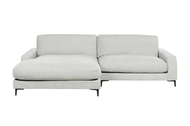 Cathy Hörnsoffa 3-sits, Grå/Svart