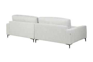 Cathy Hörnsoffa 3-sits - Grå/Svart - Möbler - Soffa - Divansoffor & schäslongsoffa