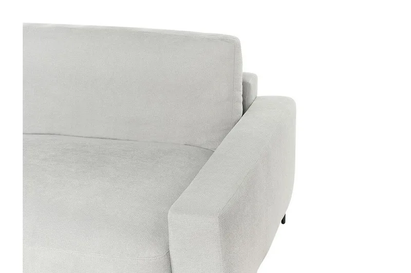 Cathy Hörnsoffa 3-sits - Grå/Svart - Möbler - Soffa - Divansoffor & schäslongsoffa