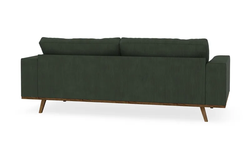 Copenhagen 3-sits Manchestersoffa - Mörkgrön - Möbler - Soffa - 3 sits soffa
