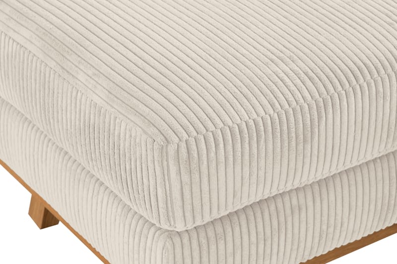 Copenhagen Soffgrupp 3-sits + 2-sits Soffa + Fåtölj + Fotpall i Manchester - Beige - Möbler - Soffa - Soffgrupp