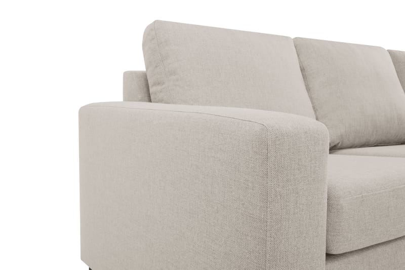 Crazy 6-sits Vändbar L-formad X-Large Hörnsoffa i Tyg - Beige - Möbler - Soffa - Hörnsoffa