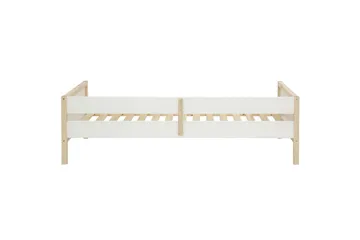 Dagbäddar utan rygg Loft24 Sängsoffa Square Line Vit,Natur - Möbler - Säng - Gästsäng & extrasäng - Utdragssäng