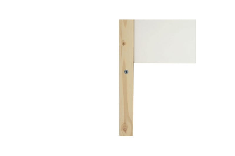 Dagbäddar utan rygg Loft24 Sängsoffa Square Line Vit,Natur - Möbler - Säng - Gästsäng & extrasäng - Utdragssäng
