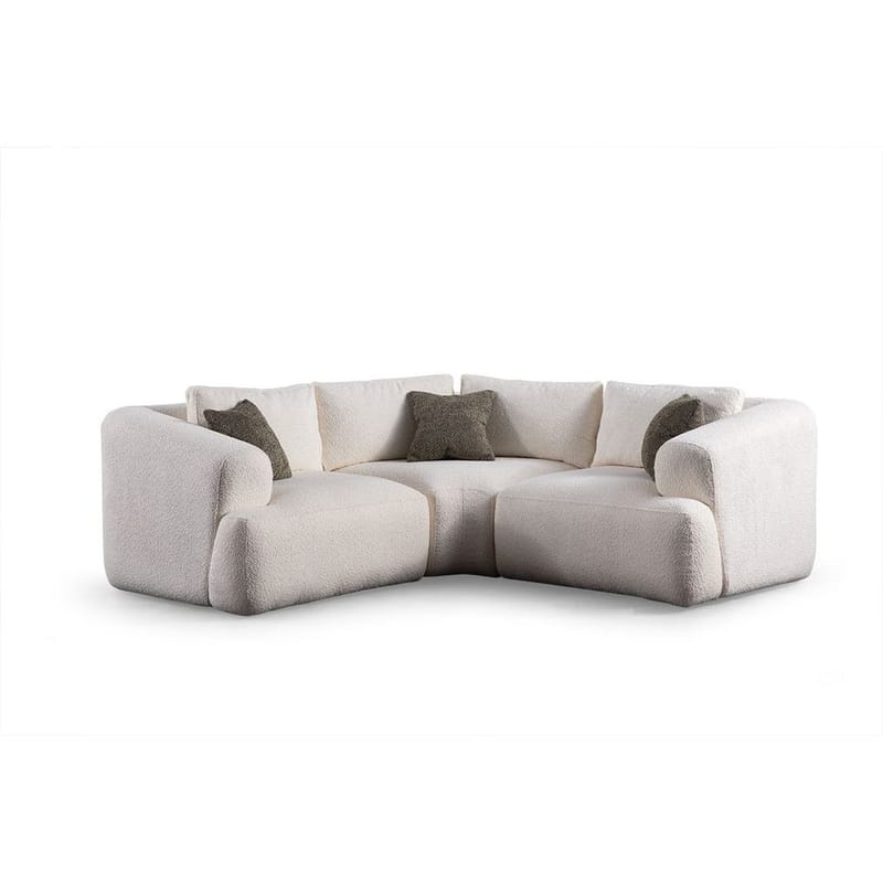 Dashwood 3-sits Hörnsoffa, Krämvit