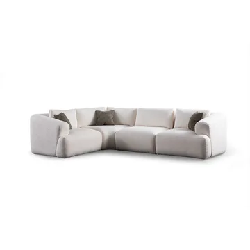 Dashwood 4-sits Hörnsoffa - Krämvit - Möbler - Soffa - Hörnsoffa