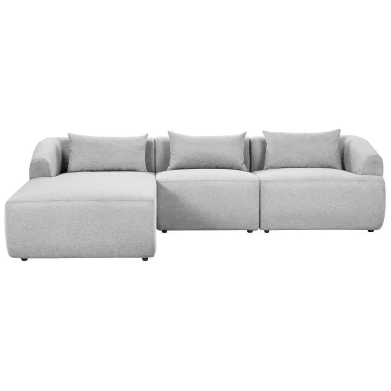 3-sits soffa Svansele, Ljusgrå/Högervänd