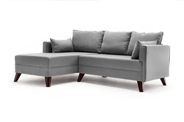 Antigua Divanbäddsoffa Vänster - Grå - Möbler - Soffa - Bäddsoffa - Bäddsoffa divan
