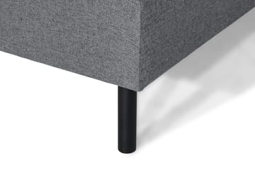 Peppe 4-sits Vänstervänd L-formad Schäslongsoffa i Tyg - Ljusgrå - Möbler - Soffa - Divansoffor & schäslongsoffa - 4 sits soffa med divan