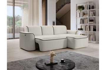 Ume 4-sits Soffa med Divan - Beige - Möbler - Soffa - Divansoffor & schäslongsoffa - 4 sits soffa med divan