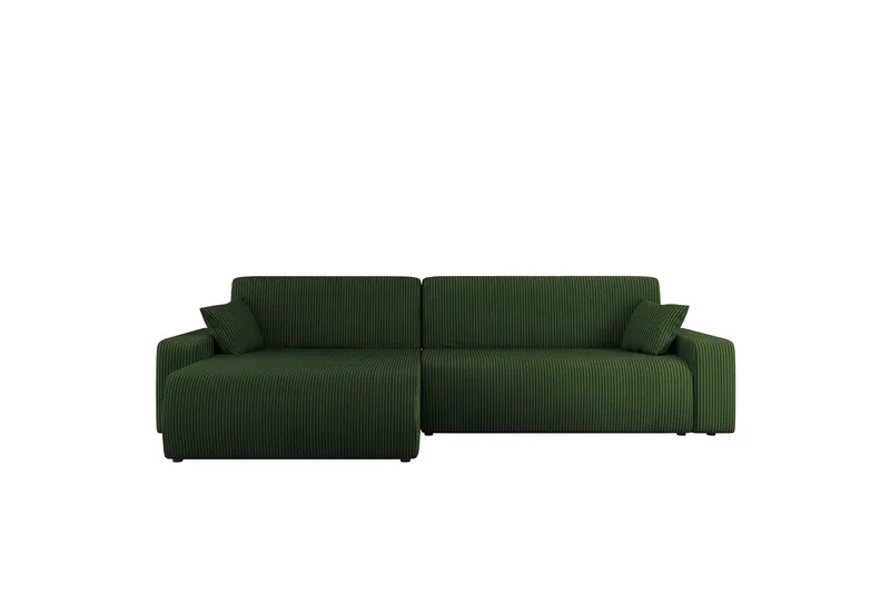 Barile Soffa med Divan 3-sits, Grön