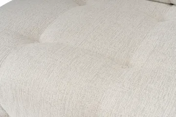 Belgin Bubblig Divansoffa 3-sits 315 cm med utfällbara armstöd och ryggstöd - Ljus / Beige - Möbler - Soffa - Modulsoffor - Komplett modulsoffa